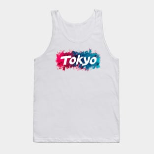 tokyo color splash Design Tank Top